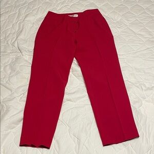 Ladies Red Pants